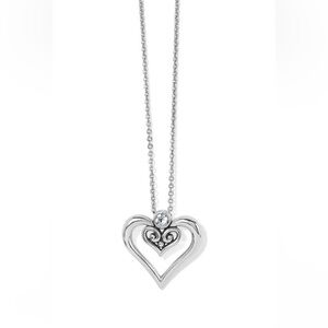 Brighton Alcazar Duet Heart Necklace